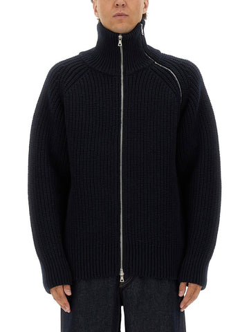 Dries Van Noten - ZIPPERED WOOL SWEATER zippered-wool-sweater